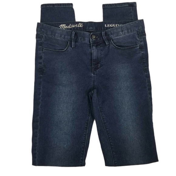 Madewell Low Rise Skinny Denim Jeans Medium Wash
